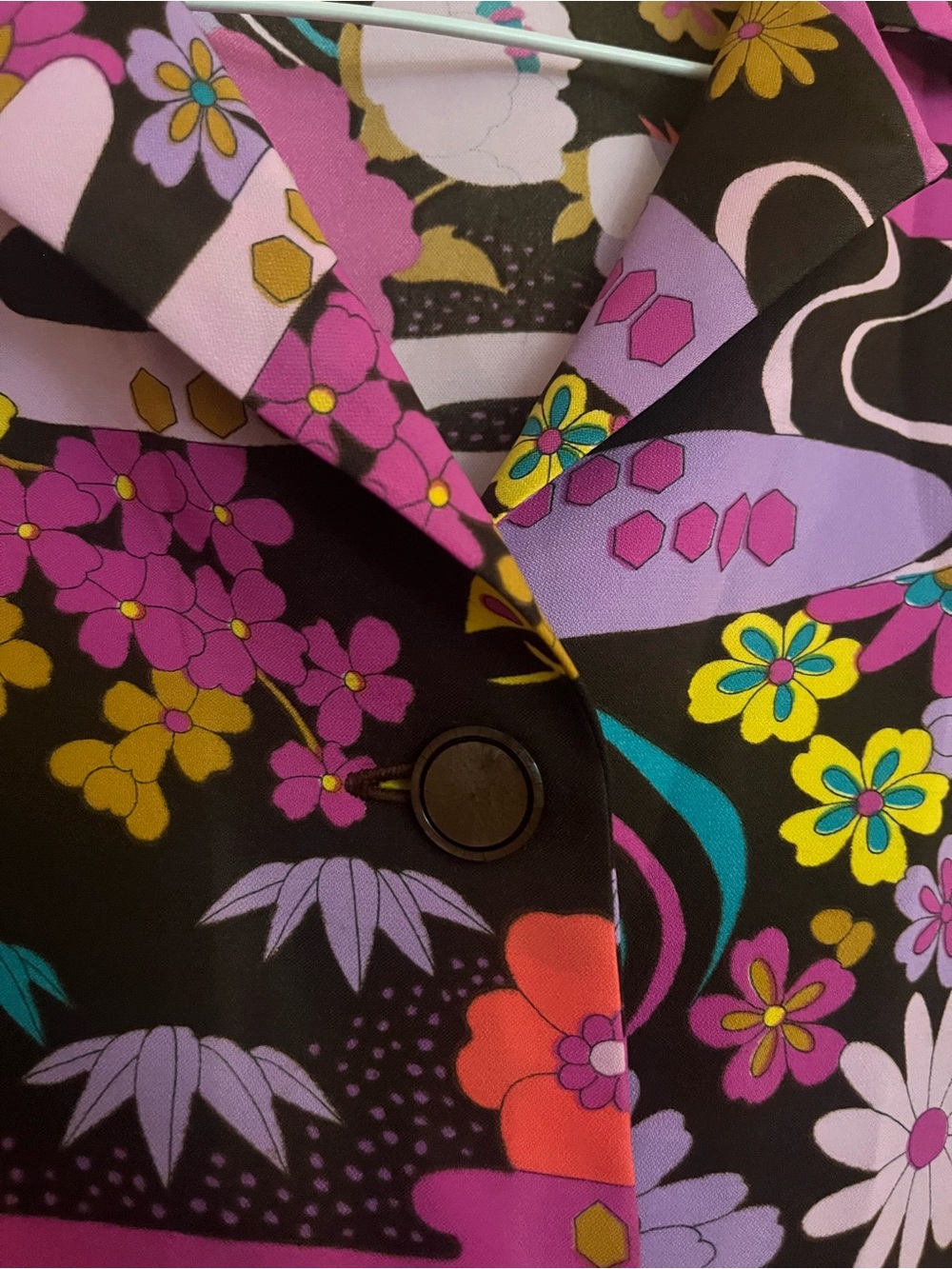 Vintage psychedelic handmade shirt - Picture 6 of 7